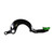 RFX Rear Brake Pedal Green Solid-Tip Kaw FXRB 20401 99GN