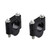 DRC 1 1/8" Handlebar Risers 19Mm Black ZE53-02191