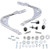 COBRA Rear Docking Kit Chrome Flh/Flt 97-08 602-2103