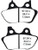 LYNDALL BRAKES Profiled Brake Pad X+ Fr/Rr Except 200 Mm Tire 7195-X-P
