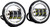LETRIC LIGHTING CO 4.5" Passing Lamps Chrome Halo Indian LLC-ILPL-CH