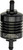 GOLAN Mini Fuel Filter Black 1/4" Barb Fitting 60-250C-BLACK