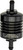 GOLAN Mini Fuel Filter Black 1/4" Barb Fitting 60-250C-BLACK
