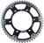 FIRE POWER Rear Sprocket Hybrid 52T Blk/Sil FPH-990-52-BLK