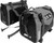 RKA Rugged Motorcycle Saddlebags 30L Ea Black/Grey Pair R-03-03