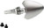 PUIG Handlebar End Folding Mirror Left Silver 21087D
