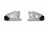 RIVAL POWERSPORTS USA Front A Arm Guards Alloy 24.7124.1-4