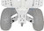 RIVAL POWERSPORTS USA Rear A Arm Guards 2444.8182.1