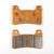 BRAKING Brake Pad Set Super Sintered P1R P1R899
