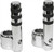 LINDBY Clamp-On Pegs Chr W/ Wide O Ring For 1 1/2" Bar 715