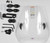 NATIONAL CYCLE Deflector Screen 1.25" Clear Quickset N25044