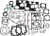 JAMES GASKETS Gasket Motor Tc 95 W/Mls Hd Gasket Kit 17055-99-Mls 17055-99-MLS