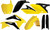 ACERBIS Full Plastic Kit Yellow 2198034584