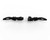 FLO MOTORSPORTS Shorty Mx Lever Set Black 23-24 Cvo SHORT HD-813