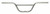 BURLY BRAND Scrambler Bar 1" Chrome B12-6020C