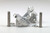 WORKS Aluminum Foot Peg Mounts Yz 2 Strokes 20-513