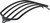 NATIONAL CYCLE Solo Fender Rack Black Indian P9500-002