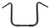 BURLY BRAND Gorilla Ape 14" Bar Tbw Black B12-1502B
