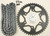 VORTEX Sprocket/Chain Kit Stl/Stl 14/48T Sil Sx3 520-108L Blk CK4265