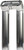 HOFMANN DESIGNS H/D Billet Risers 10" Raw Kickback HDB-1006R