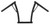 BURLY BRAND Viejo 12" Bar 1" Matte Black B12-7009TB