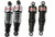 BURLY BRAND Slammer Shocks 10.5" Chr Xl 88-03 B28-1200