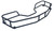 HORNET Front Rack W/Raised Rail Pol S-3014-F