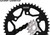 VORTEX Sprocket/Chain Kit Stl/Stl 15/43T Sil Rx3 520-114L Blk CK6144