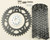 VORTEX Sprocket/Chain Kit Stl/Stl 15/41T Sil Rx3 520-114L Blk CK6375