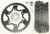 VORTEX Sprocket/Chain Kit Stl/Stl 16/49T Sil Rx3 520-120L Blk CK6364
