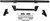 RIVAL POWERSPORTS USA Rear Bumper 2444.7187.1