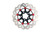 GBRAKES Rotor 11.5" Floating Wave Rr Black/Red Buttons GBDU079