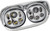 LETRIC LIGHTING CO Led Headlight Chr/Chr Halo Fltr `98-13 LLC-LRHP-HCC