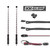 XK GLOW 2 Pc 32" Whip With Xkchrome Controller XK-WHIPC-ADV