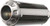 HOTBODIES Mgp Exhaust Slip-On Carbon Fiber Stainless End Cap 21401-2404