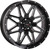 SYSTEM 3 St7 Wheel 20X7 4+3 (+10Mm) 5/4.5 Gloss Black Milled 20S3-7255