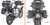 GIVI Side Case Hardware Pl One-Fit Monokey Tri PLO6423MK