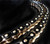 EK Chain Z 3D Qx2 X-Ring 520-150L Blk/Gld 520Z3D-150KG