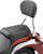 COBRA Short Round Sissy Bar W/Pad Chrome Hon Aero 750 04-16 02-8618