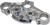 KENS FACTORY Nl Top Tripple Tree Polished Flt `14-24 KFT-01P