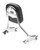 COBRA Detach Backrest-Tall-Med Pad Chrome Chieftain 14-25 502-2005