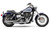 COBRA 3" Nh Series Slip-Ons Chrome Dyna 91-17 6045