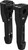 KENS FACTORY Nl 1-1/8" X-Riser 10" Straight Black KFR-04-1.125