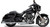COBRA 4" Groove Tip Slip-On Chrome Flh/Flt 95-16 6276