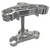 PRO ONE Mxv1 39Mm Triple Tree Raw Aluminum 106200