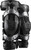 EVS Axis Pro Knee Brace Pair Black/Grey Md AXISP-GRY-MP
