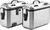 GIVI Dolomiti Monokey Side Case 36L Silver Pair DLMK36APACK2