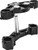 HAWG HALTERS INC Dominator Tree Set Stock Repl Black Flt 14-Up 49Mm 49FLAR3-SR14