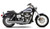 COBRA Speedster Slashdown Chrome Dyna 06-11 6857