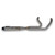 SAWICKI Intmdtr M8 Flt Full Brushed Ss W/Black End Cap 930-02608